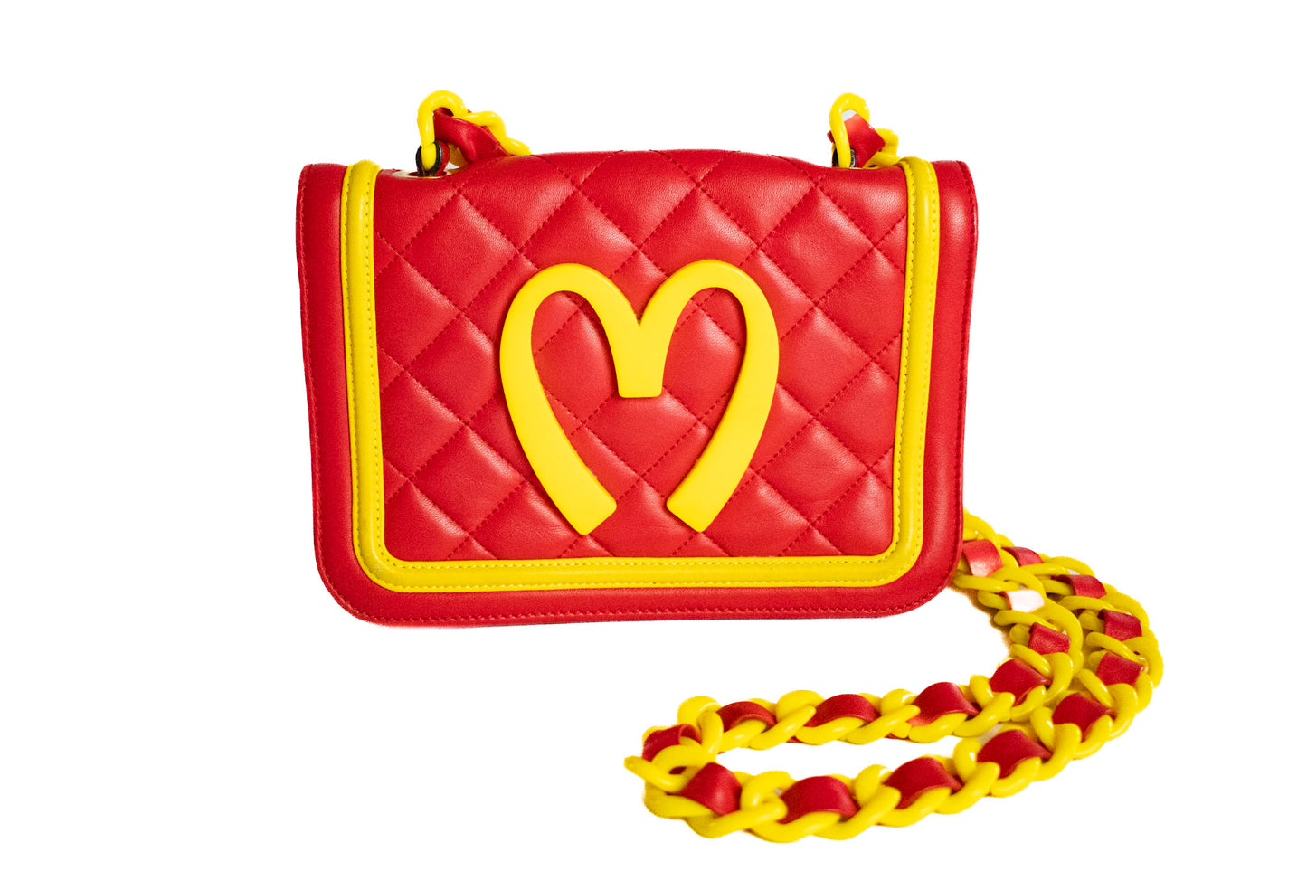 Moschino Mc Donald's Fast Food Bag