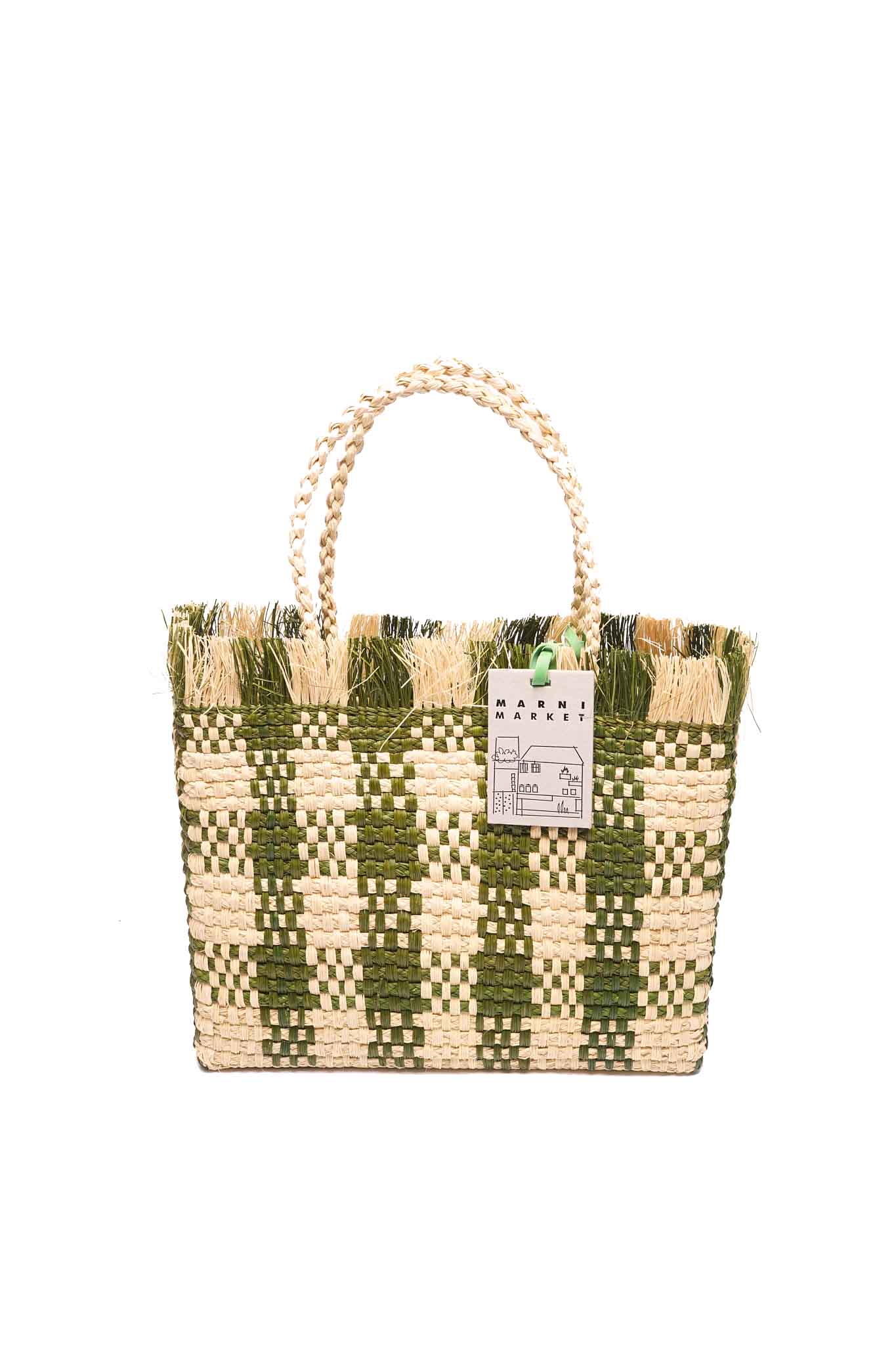 Bolsa Marni Market Raffia