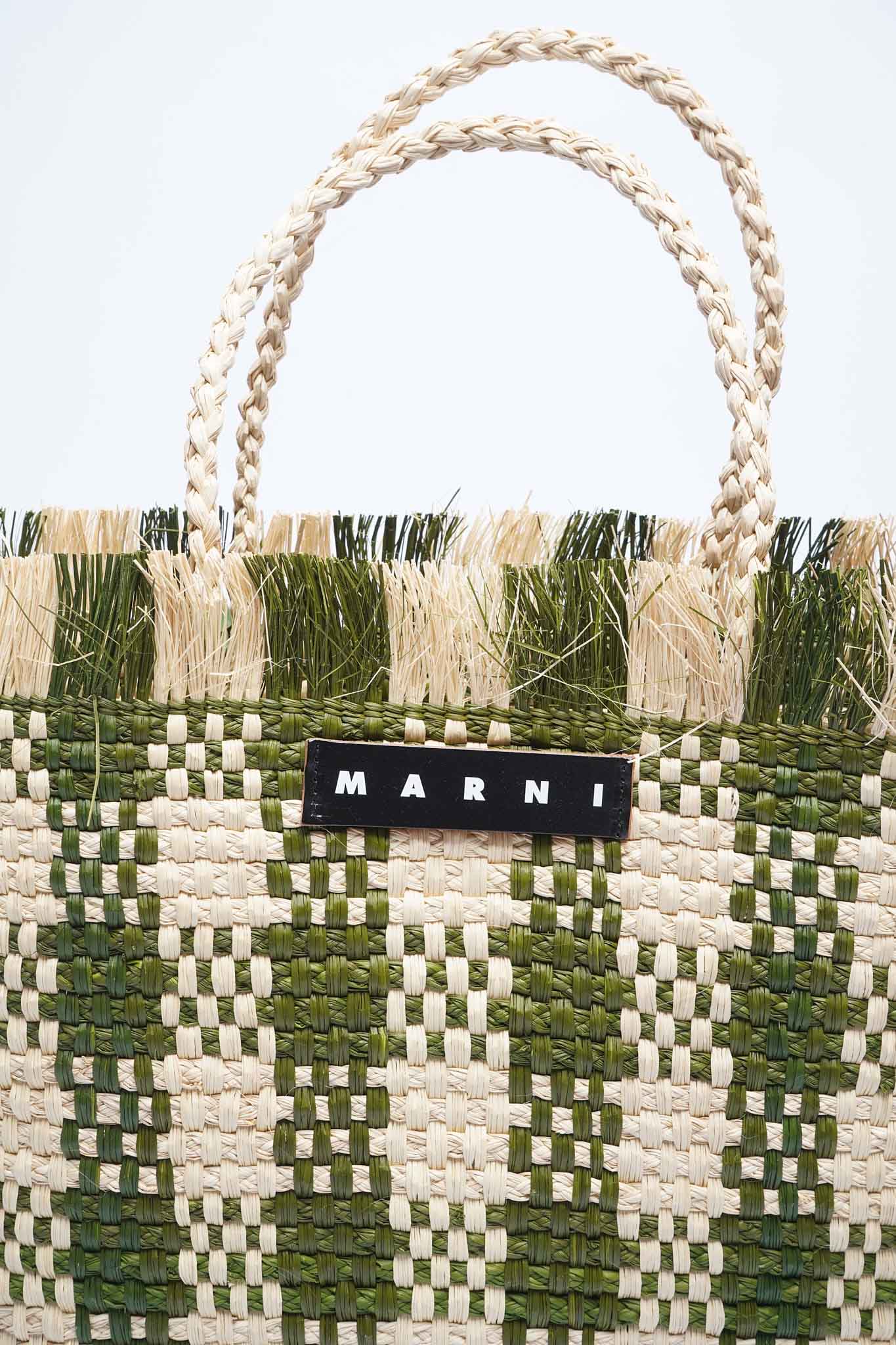 Bolsa Marni Market Raffia