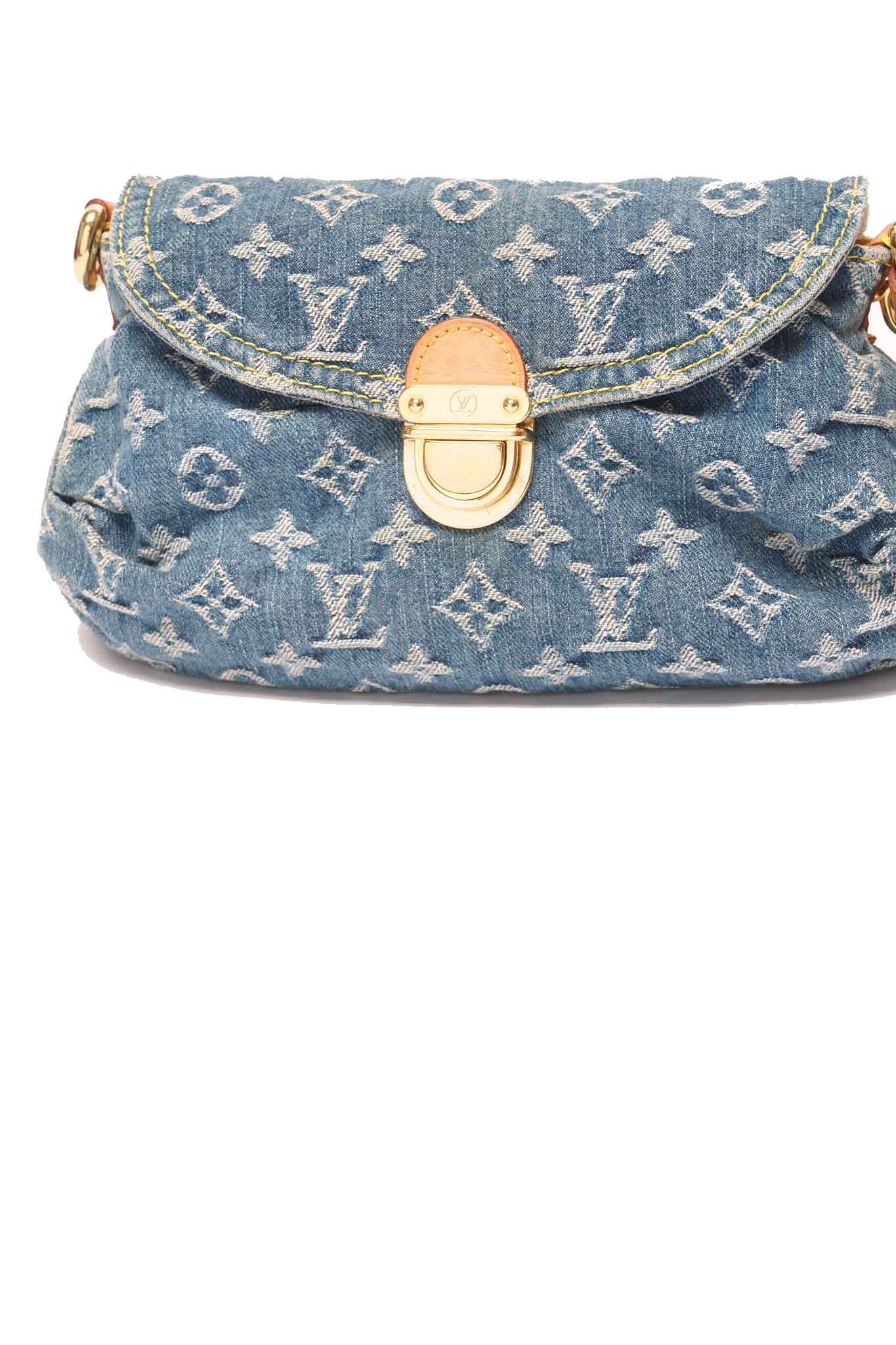 Bolsa Louis Vuitton Pleaty Mini Denim