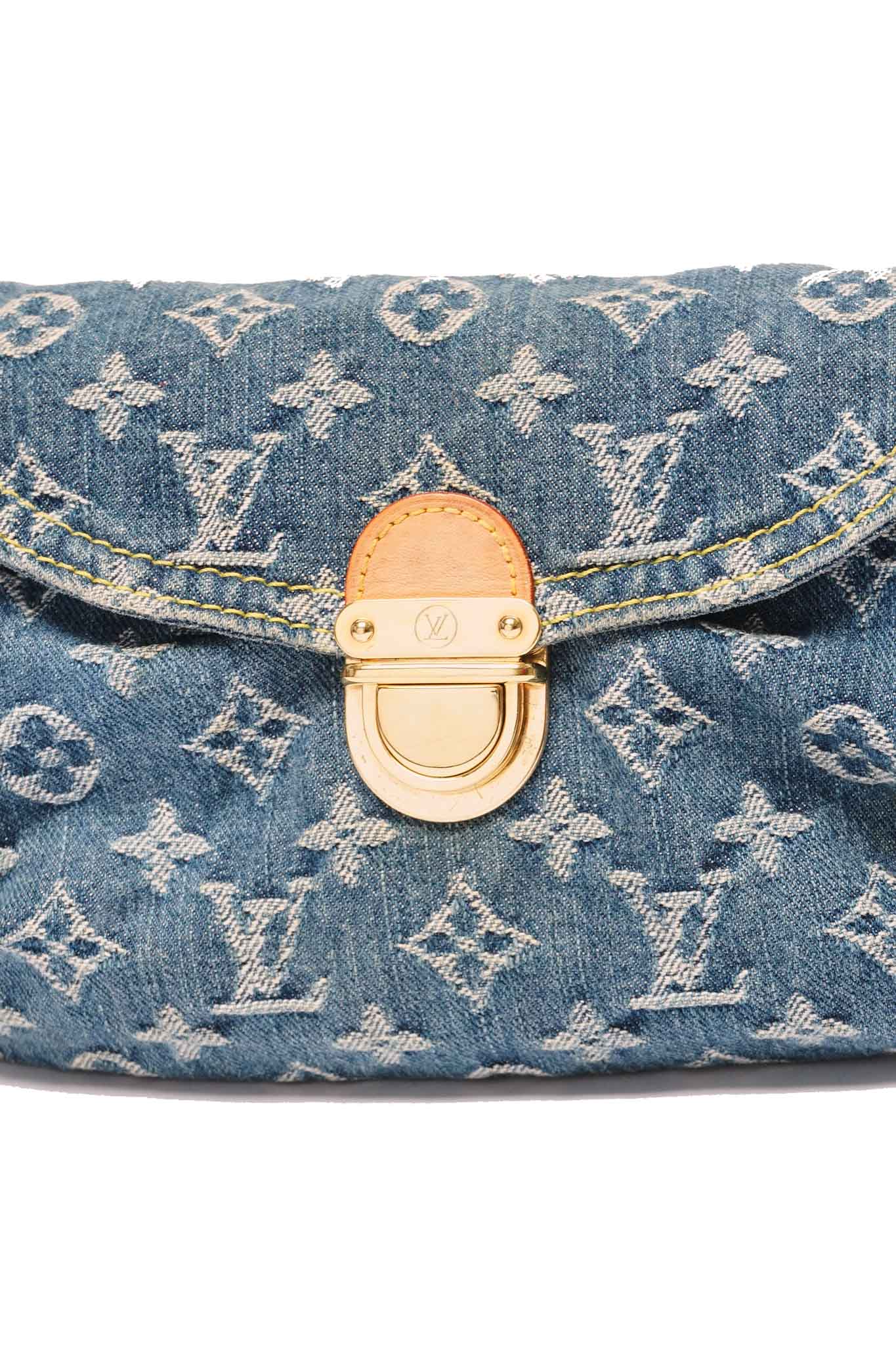 Bolsa Louis Vuitton Pleaty Mini Denim