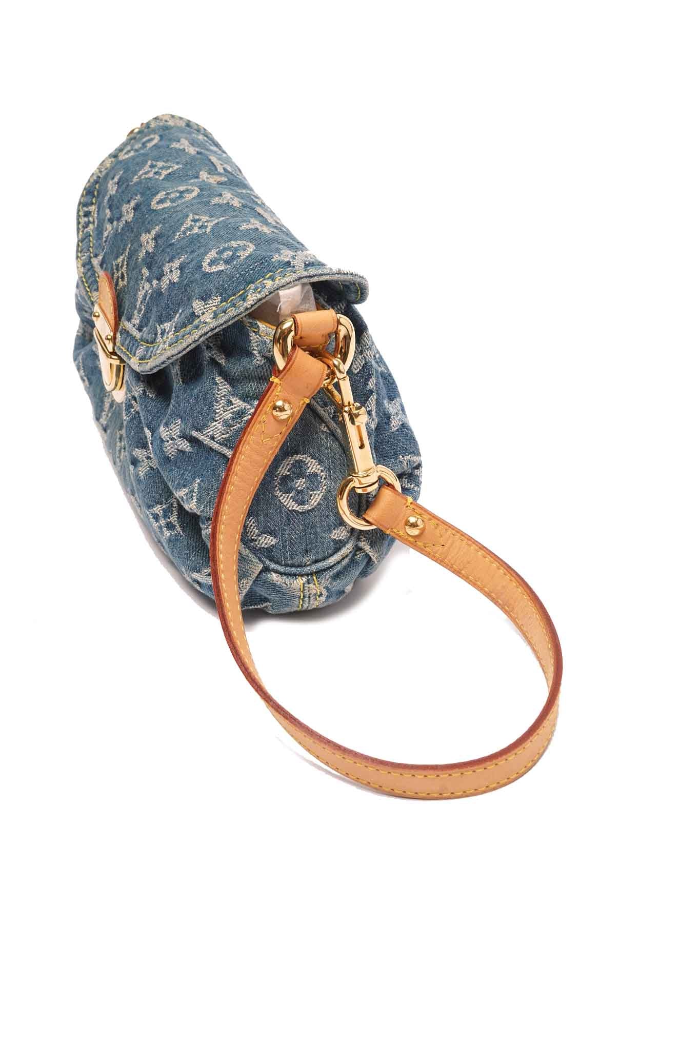 Bolsa Louis Vuitton Pleaty Mini Denim