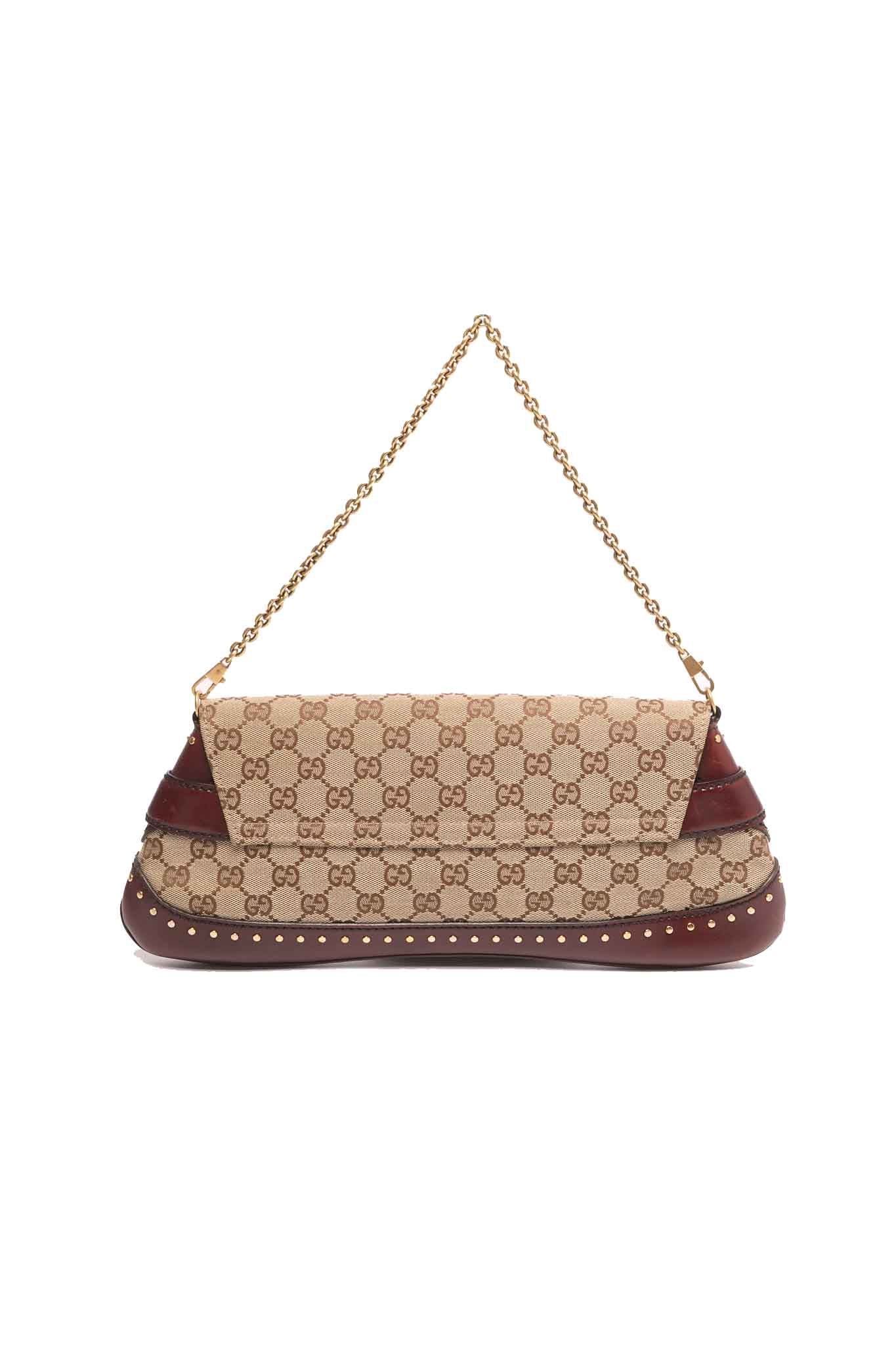 GG Canvas Horsebit Chain