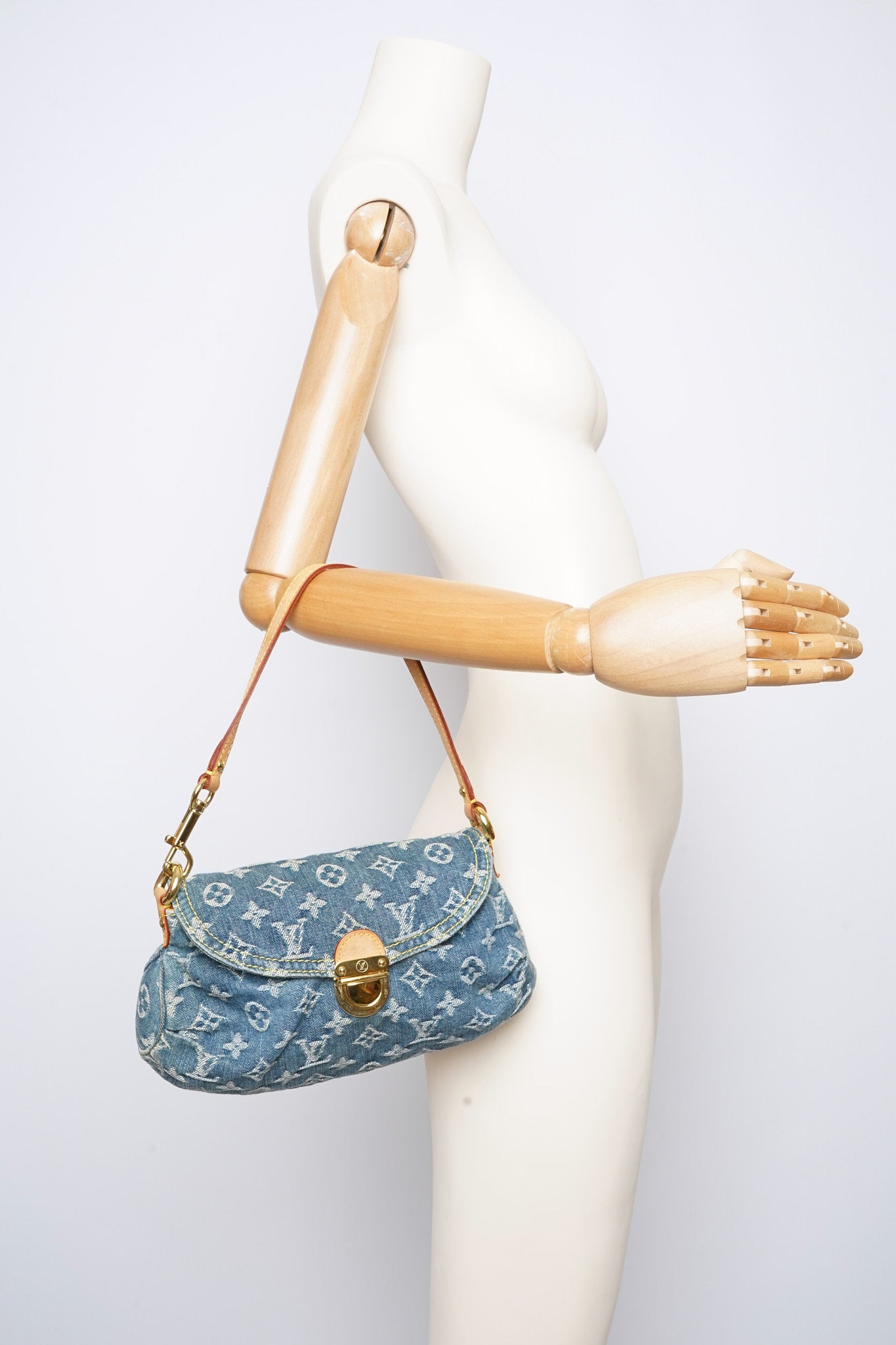 Bolsa Louis Vuitton Pleaty Mini Denim