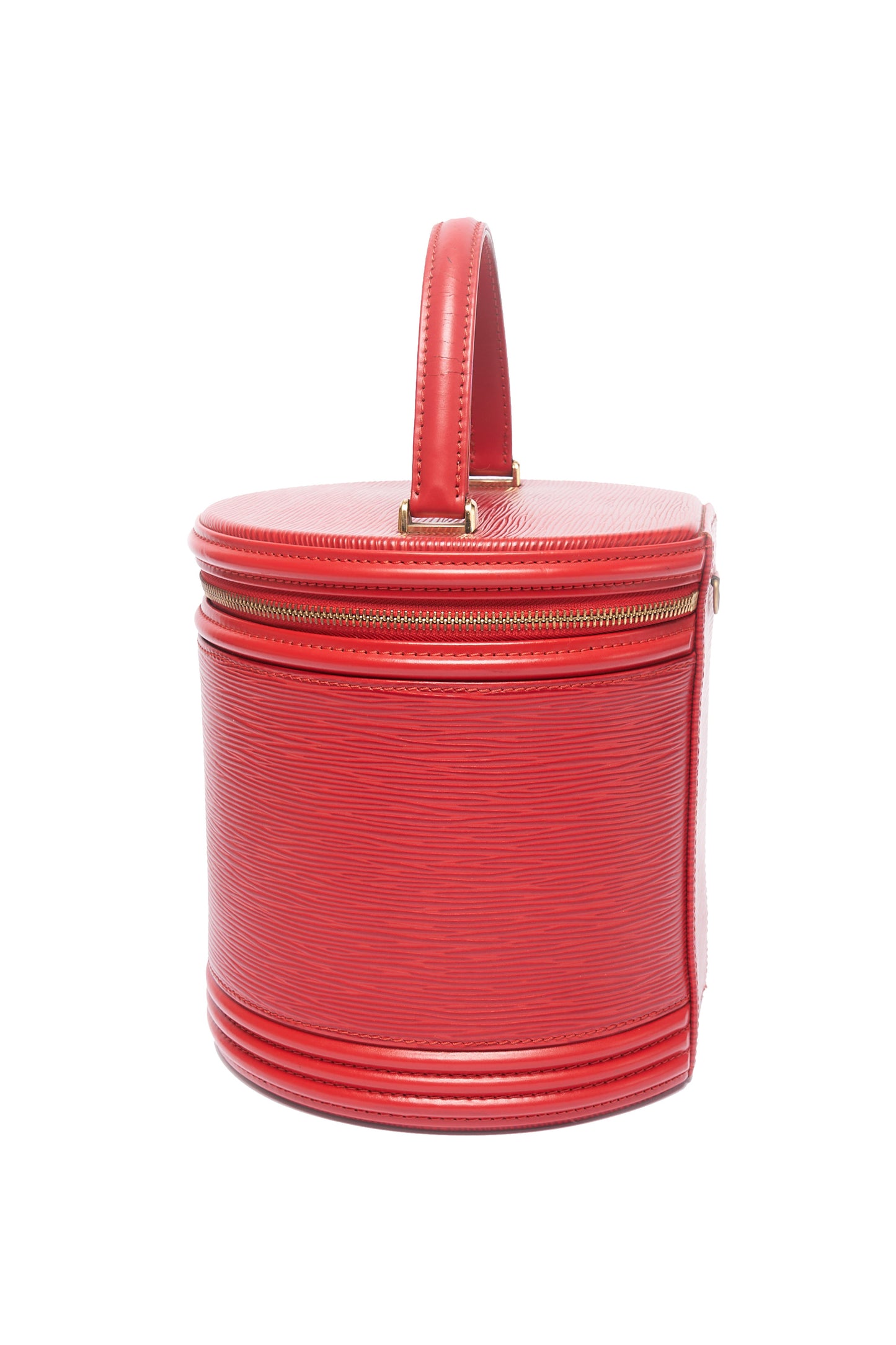Louis Vuitton Red Epi Leather  Bolsa Cannes Vanity