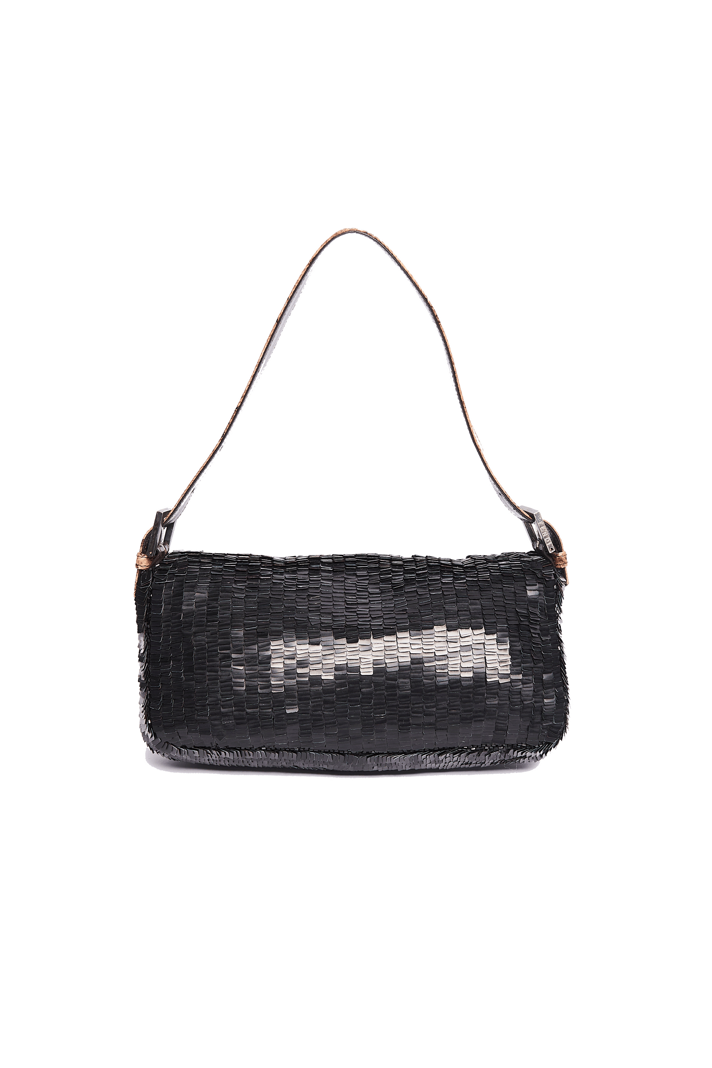 Fendi Baguette Sequin Python