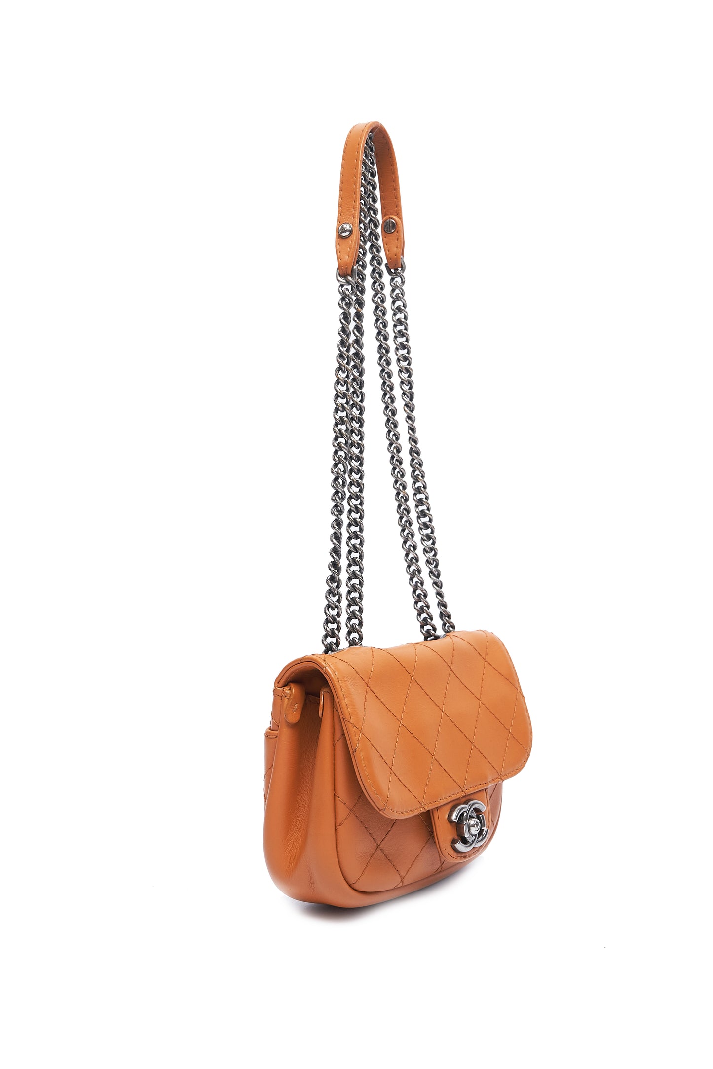 CC Stitch Flap Bag