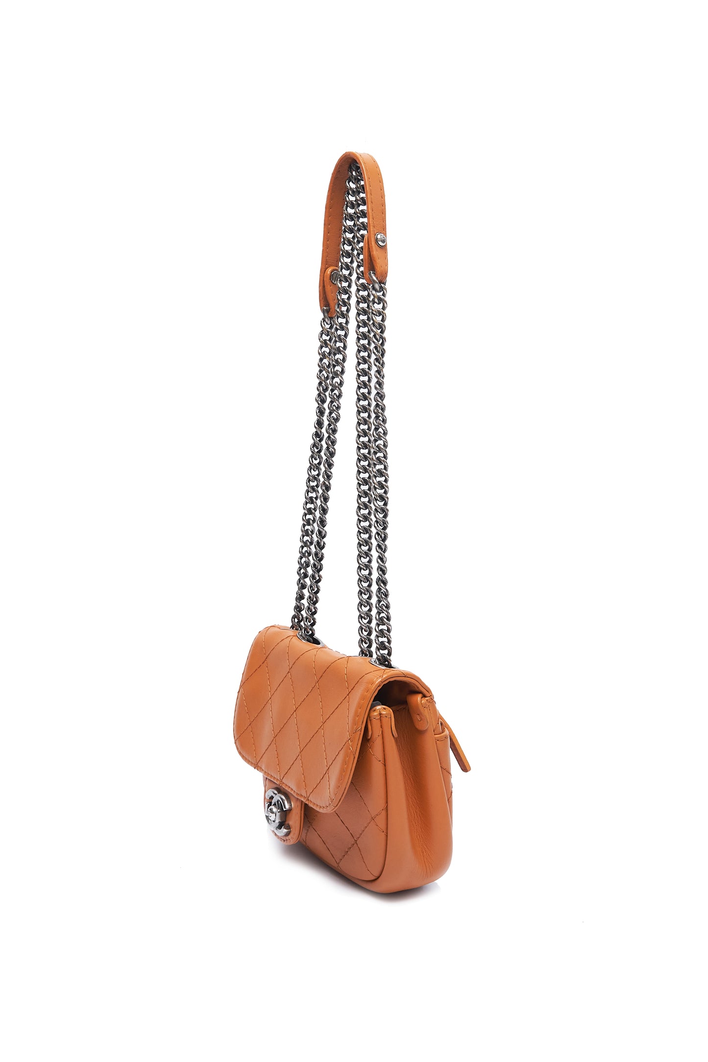 CC Stitch Flap Bag