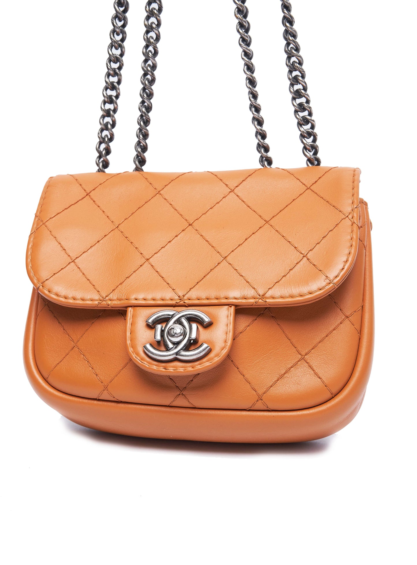 CC Stitch Flap Bag