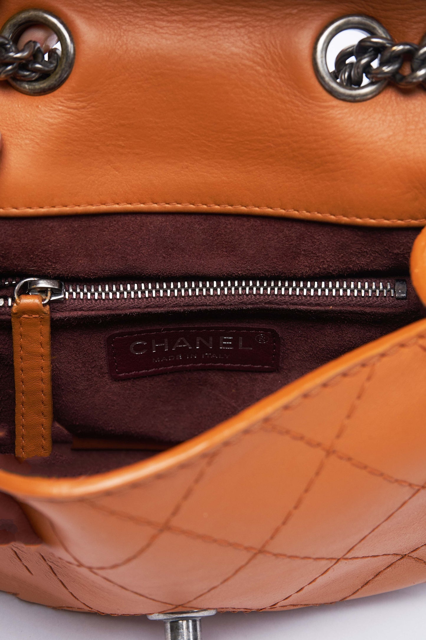 CC Stitch Flap Bag