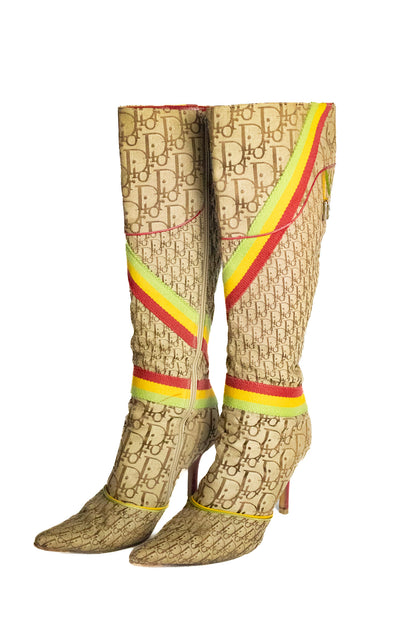 Dior Rasta Boots Vintage By Galliano