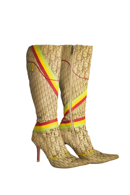 Dior Rasta Boots Vintage By Galliano