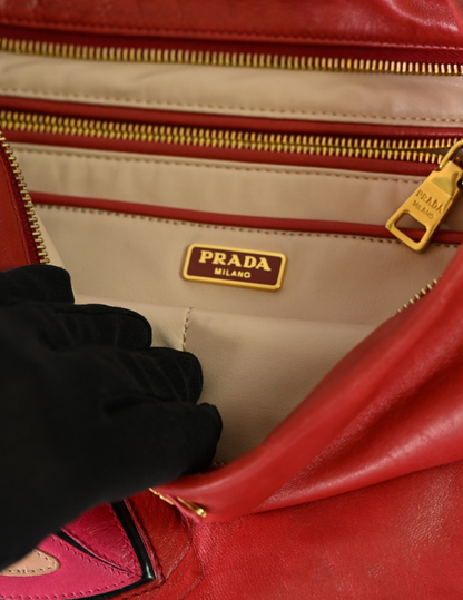 Clutch Prada Cigarette and Lips Oversized