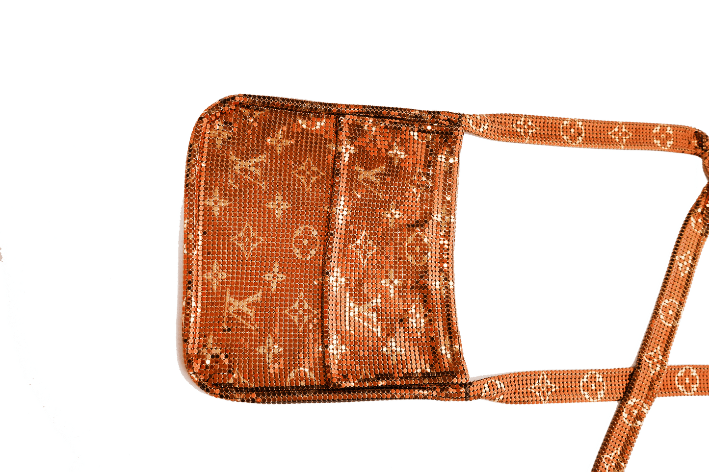 Louis Vuitton Monogram Française – Mesh Metálico Vintage