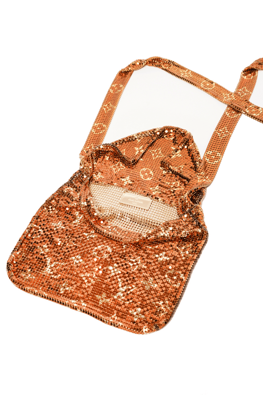 Louis Vuitton Monogram Française – Mesh Metálico Vintage