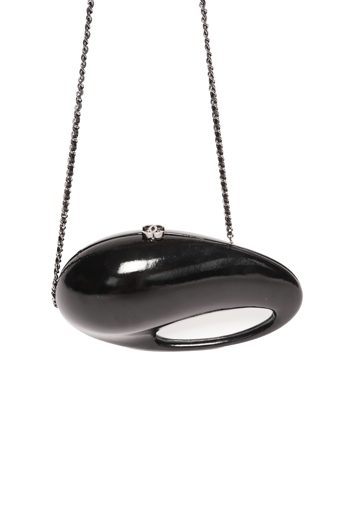 Chanel Zaha Hadid – Clutch Escultural Preta