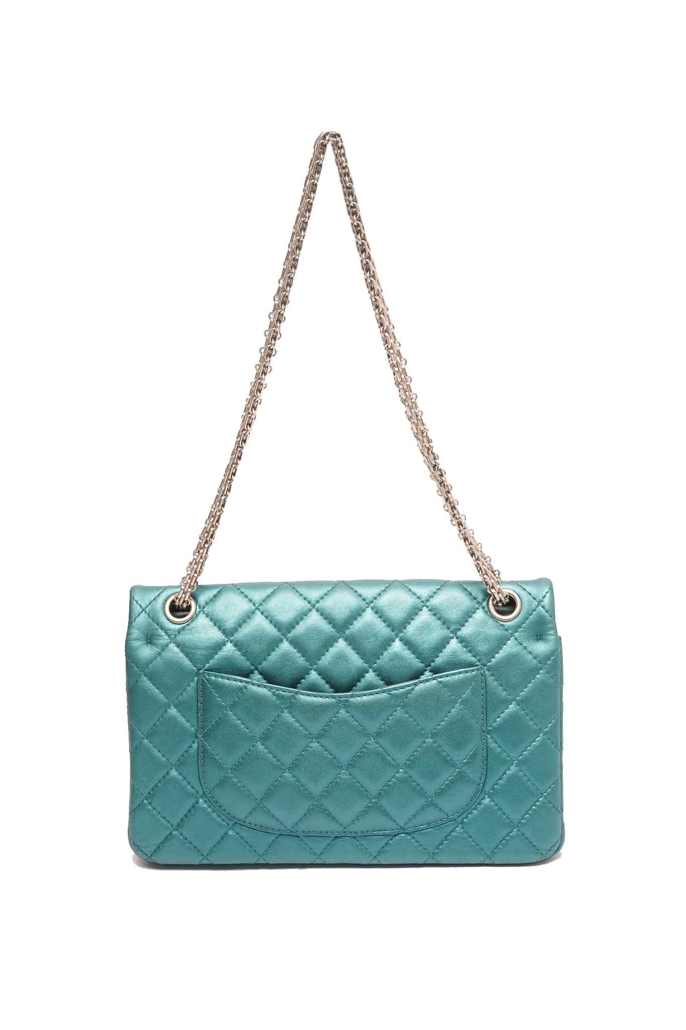 Bolsa Chanel 2.55 Reissue Classic Double Flap Verde