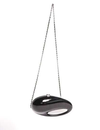 Chanel Zaha Hadid – Clutch Escultural Preta