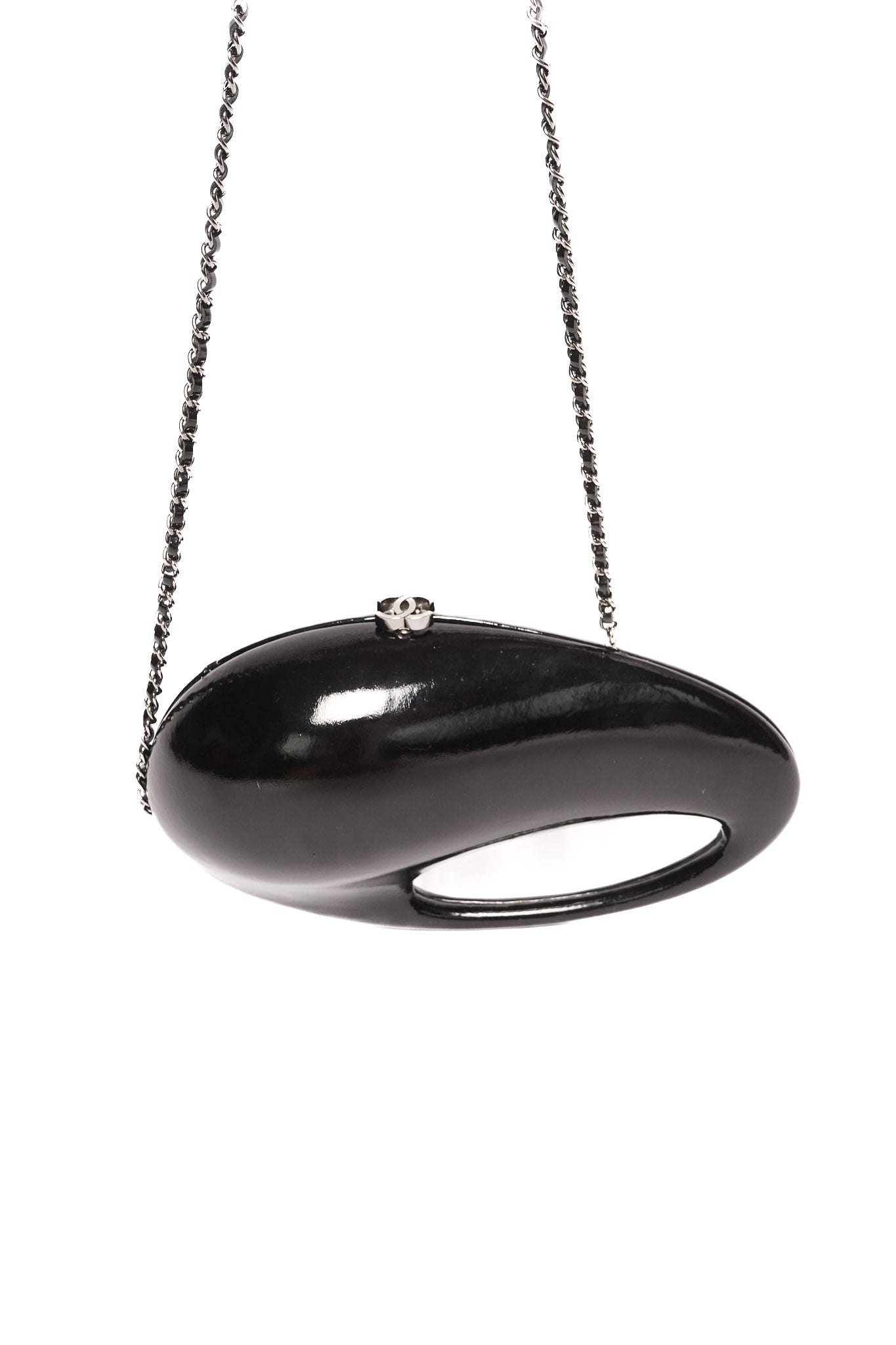 Chanel Zaha Hadid – Clutch Escultural Preta