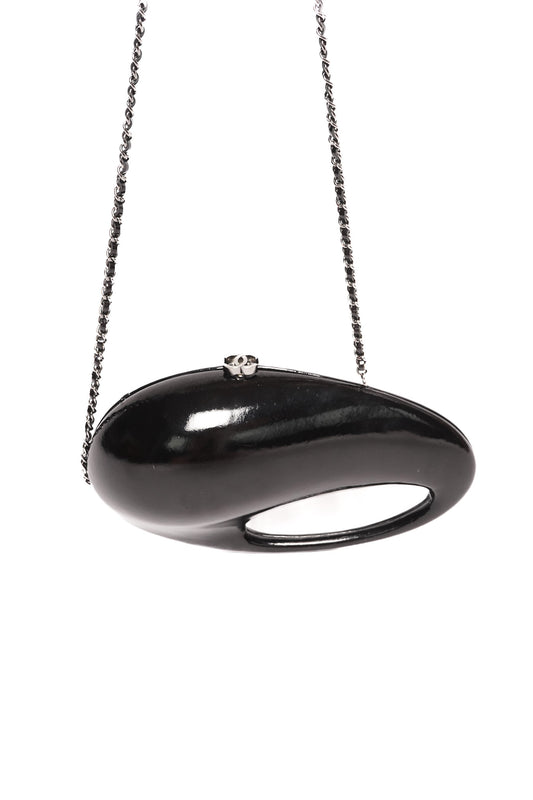 Chanel Zaha Hadid – Clutch Escultural Preta