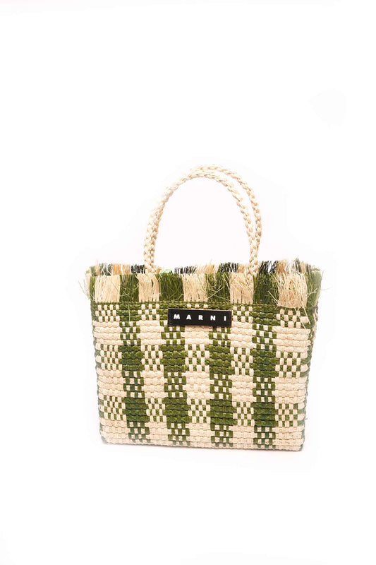 Bolsa Marni Market Raffia