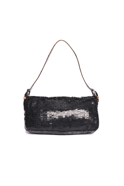 Fendi Baguette Sequin Python