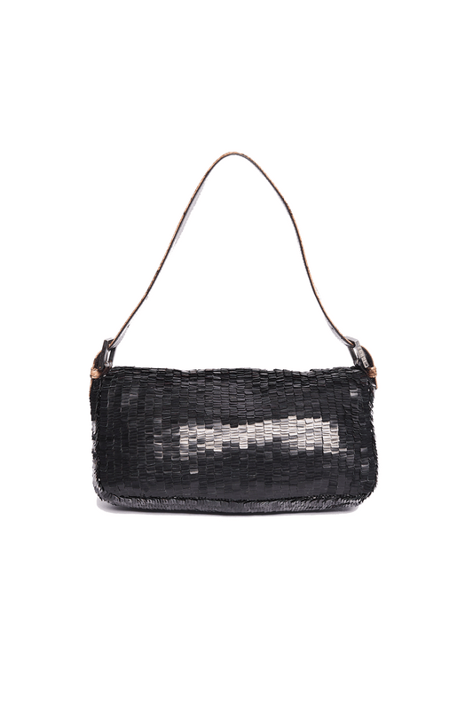 Fendi Baguette Sequin Python