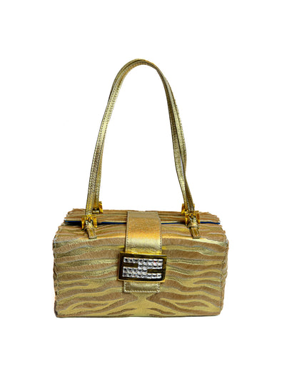 Fendi Baguette Dourada Limited Edition