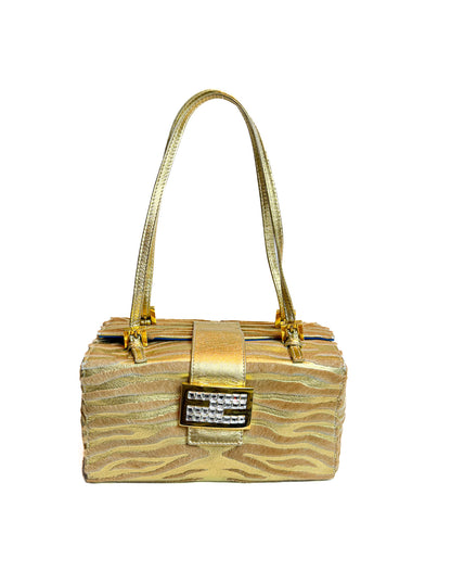 Fendi Baguette Dourada Limited Edition