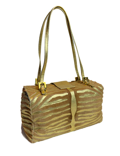 Fendi Baguette Dourada Limited Edition