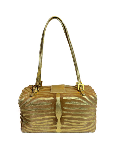 Fendi Baguette Dourada Limited Edition