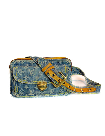 Denim Belt Bag Monogram