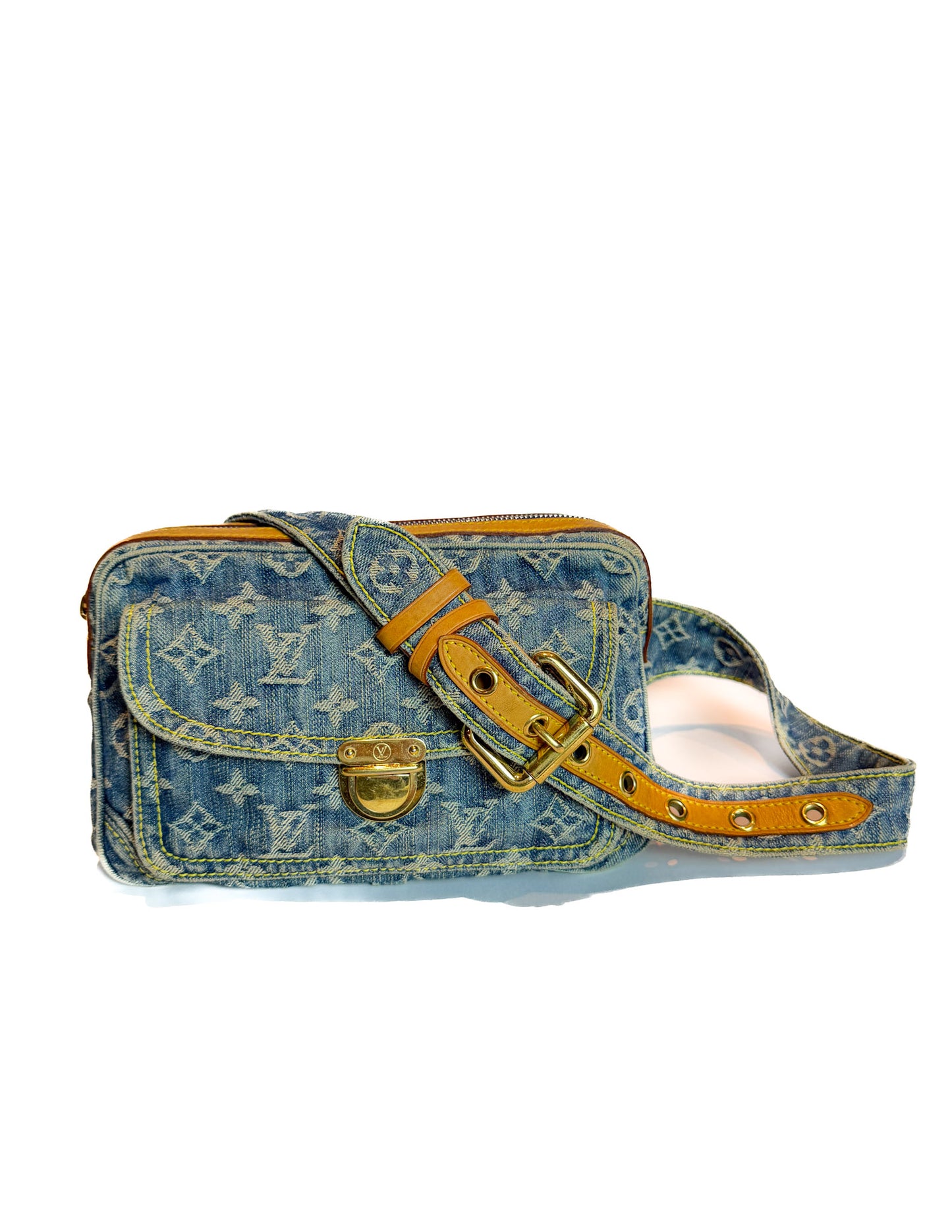 2007 Monogram Denim Belt Bag