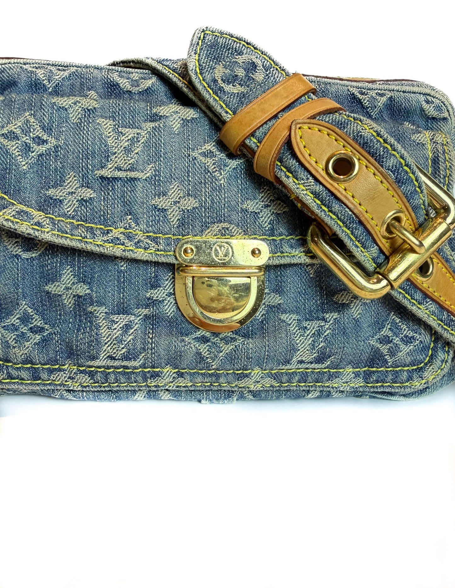 Denim Belt Bag Monogram