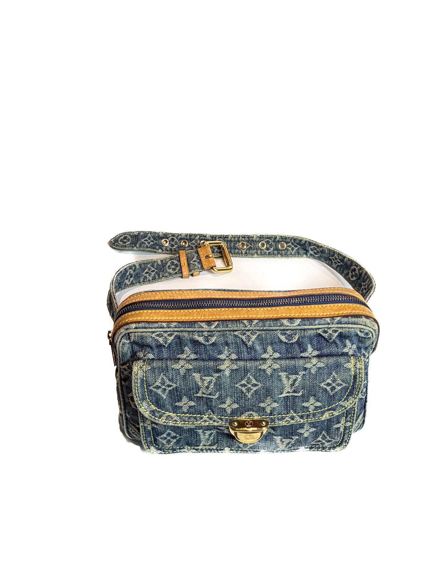 Denim Belt Bag Monogram