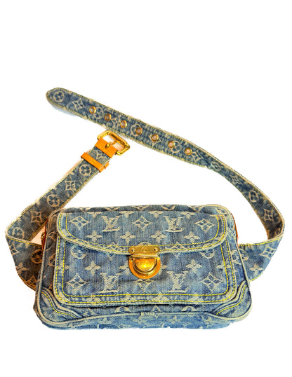 Denim Belt Bag Monogram
