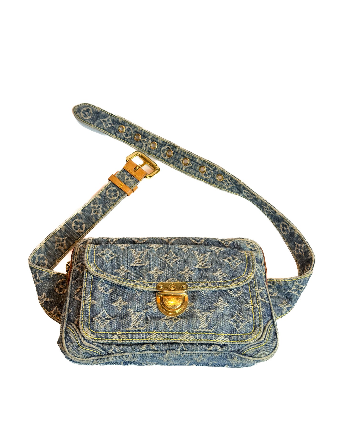 Denim Belt Bag Monogram