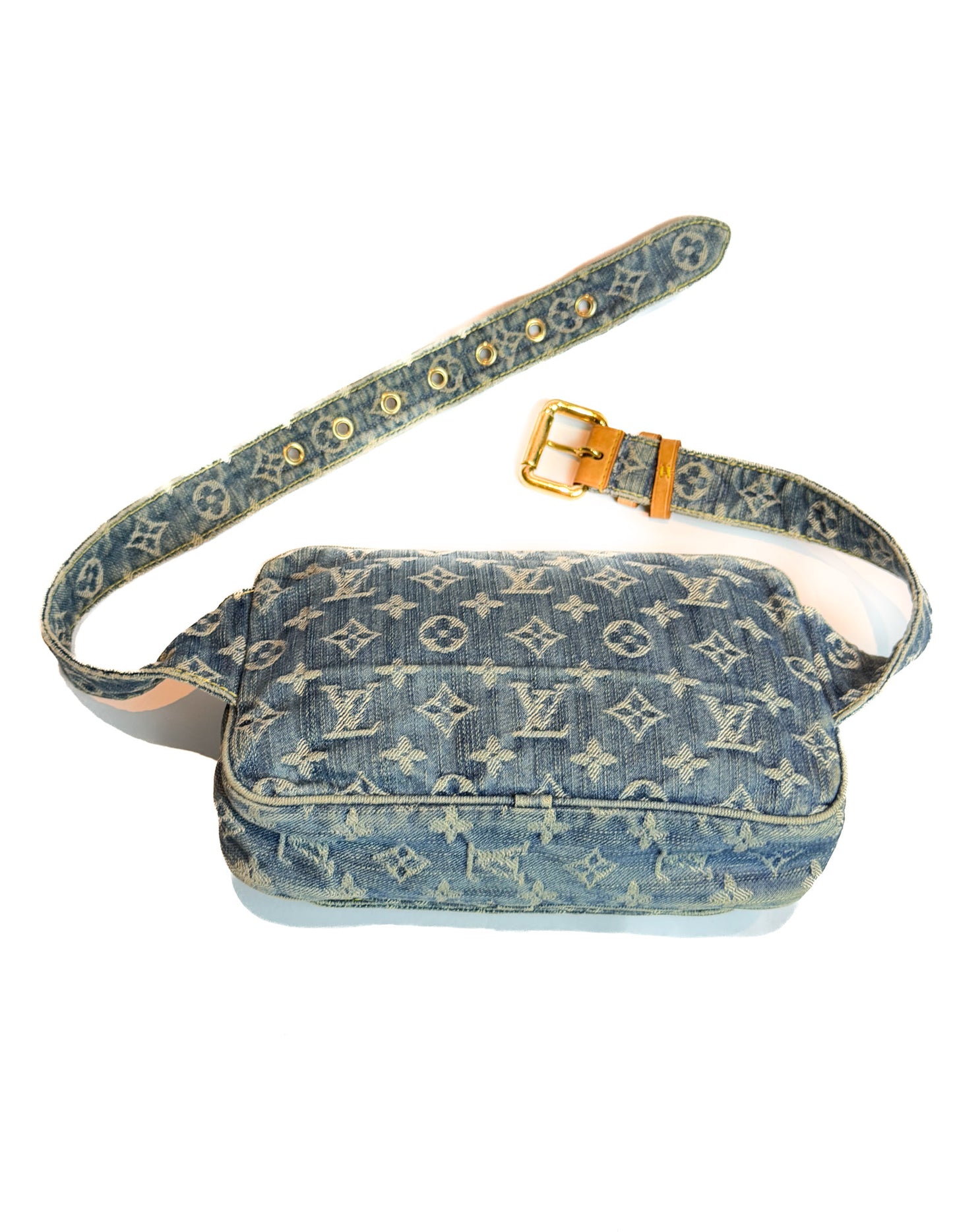 Denim Belt Bag Monogram
