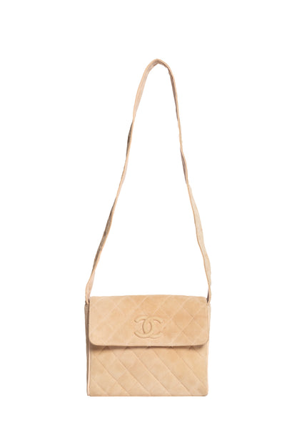CC Suede Crossbody
