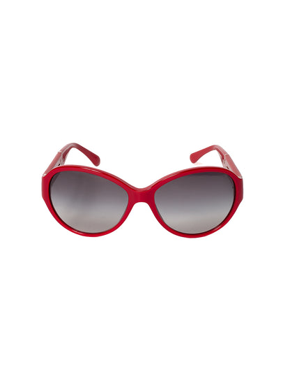 Óculos vermelho Chanel