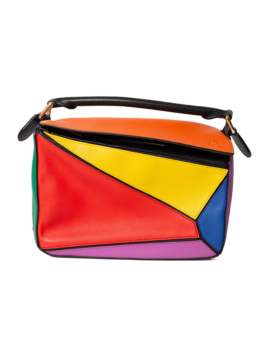 Loewe Rainbow Small Puzzle Bag