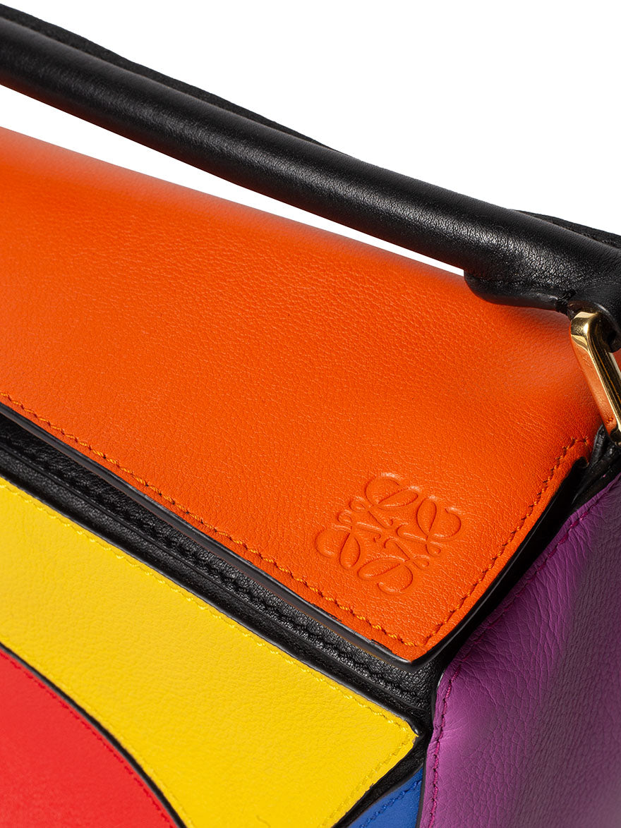 Loewe Rainbow Small Puzzle Bag