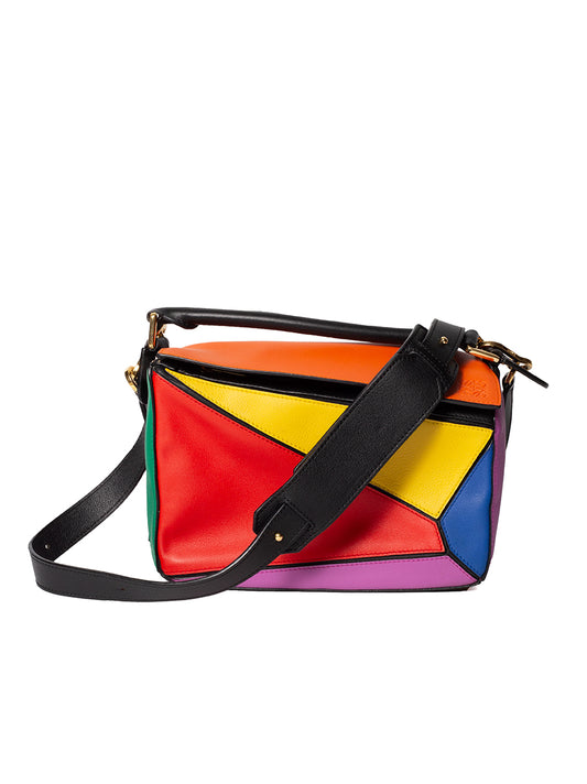 Loewe Rainbow Small Puzzle Bag