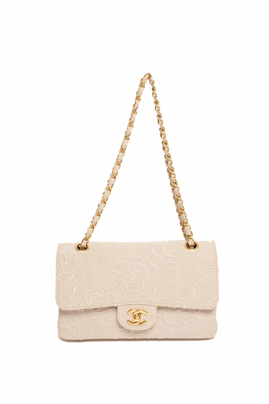 Chanel Classic Flap Bag – Camellia Bordada Vintage