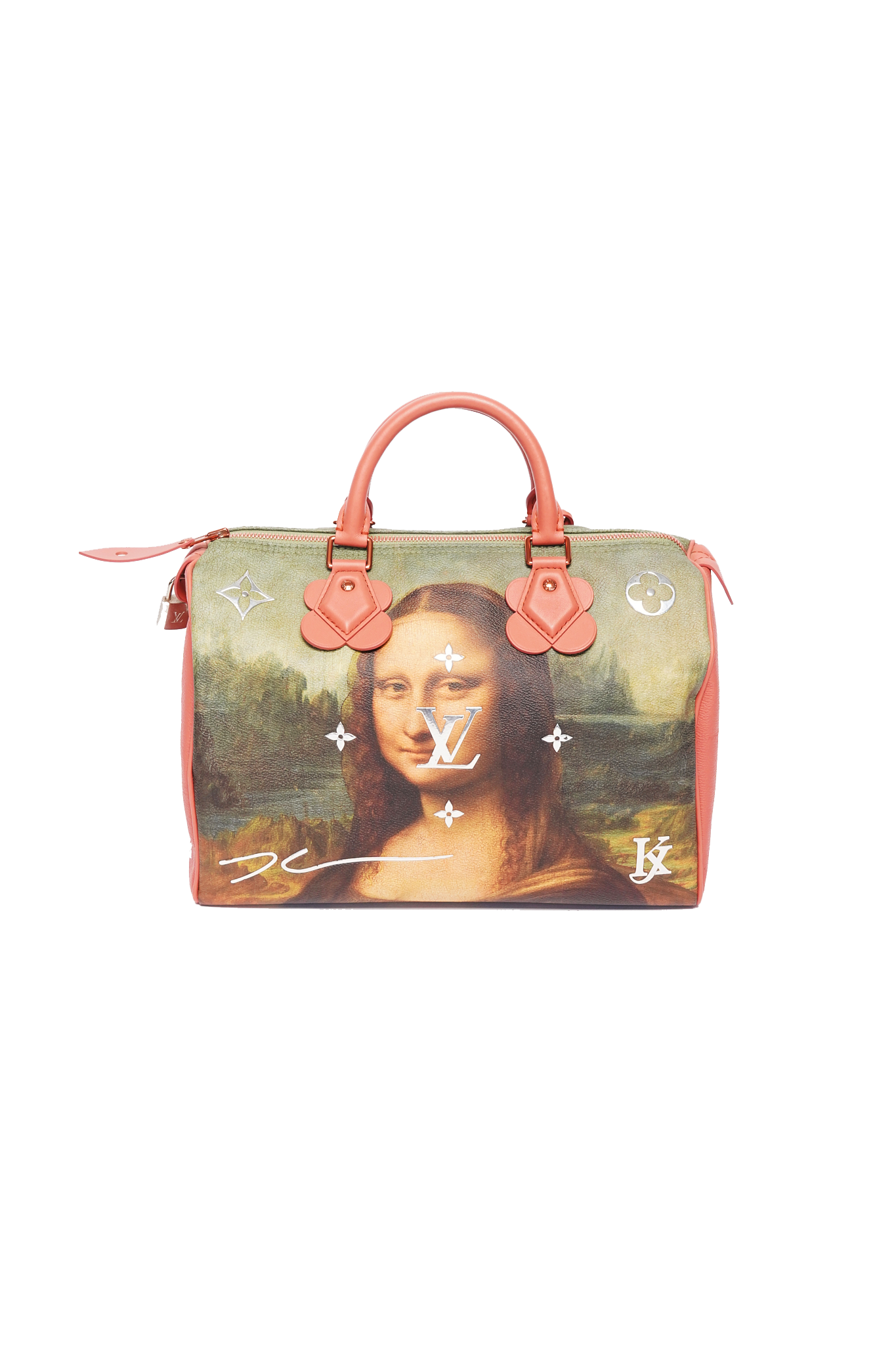Louis Vuitton Speedy Masters Collection Mona Lisa Jeff Koons