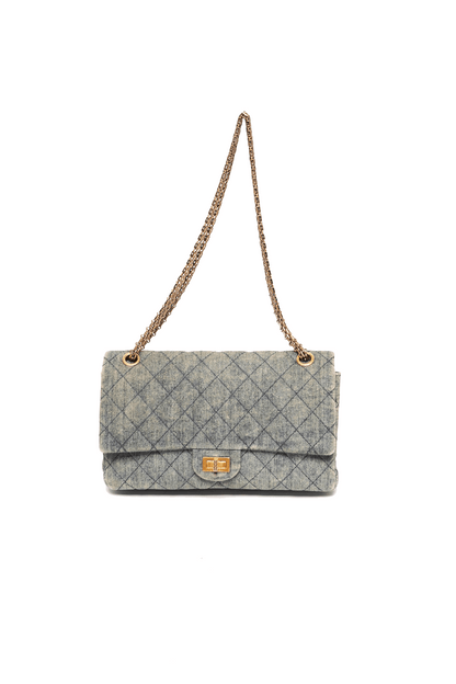 Chanel Denim Quilted Flap Bag – Jeans Matelassê